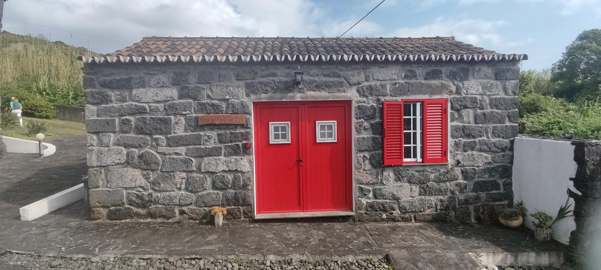 Hostal Casal Do Vulcao Capelo Exterior foto